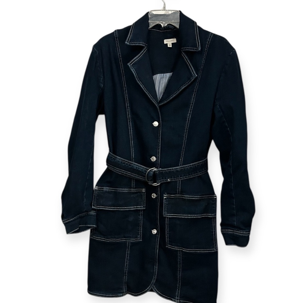 Anthropologie Pilcro denim blazer dress - Picture 6 of 9